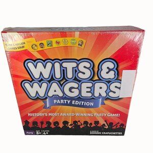 Wits and‎ Wagers Game Party Edition Award Winning Bet on Best Guess Family New